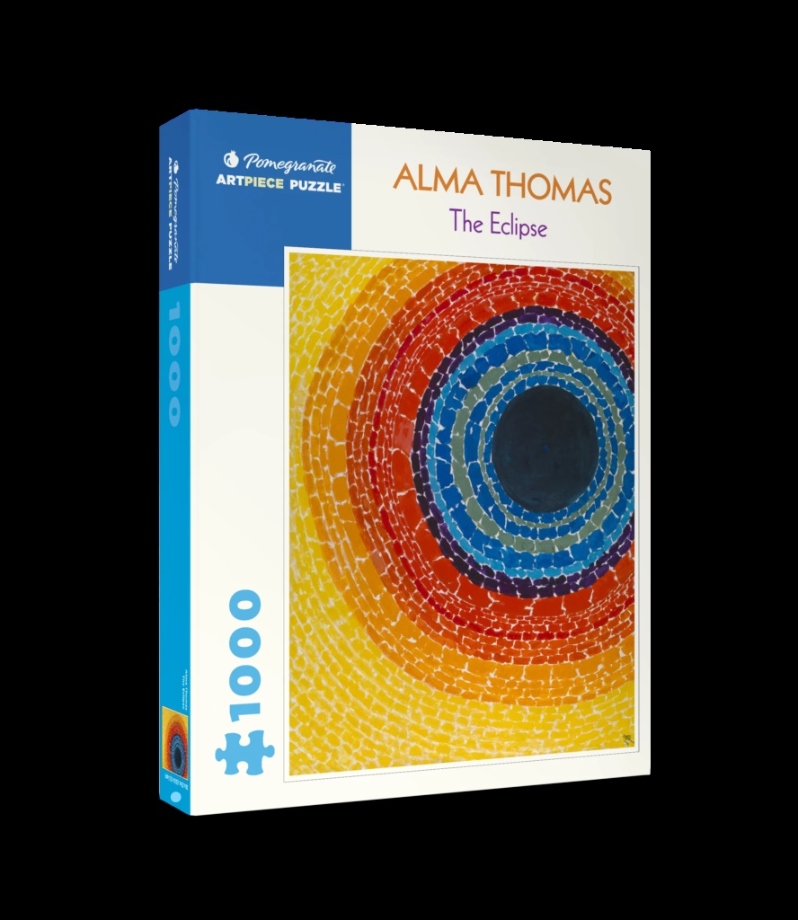Alma Thomas:  The Eclipse 1000 piece puzze